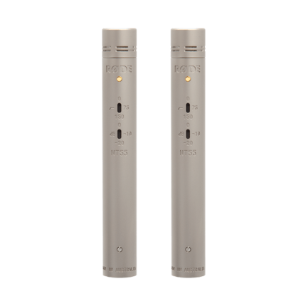 Rode NT55 Compact Condenser Microphone (Matched Pair)