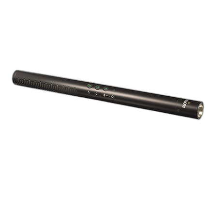 Rode NTG4+ Shotgun Mic w/Digital Switches and Built-In Rechargeable Battery