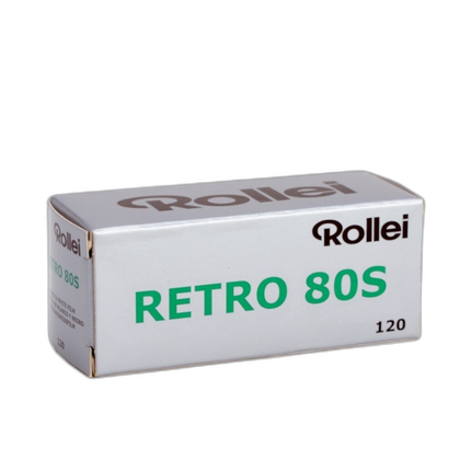 Rollei Retro 80S Black and White Negative Film (120 Roll Film)