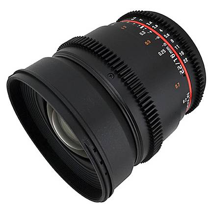 Rokinon 16mm T/2.2 Cine Wide Angle Lens for Sony A - Black