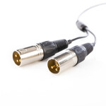 Saramonic SR-UM10-CC1 3.5mm TRS to Two XLR Male Output Y-Cable 1