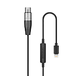 Saramonic LC-XLR Female XLR to Lightning Microphone Adapter Cable (19.7) 0