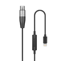 Saramonic LC-XLR Female XLR to Lightning Microphone Adapter Cable (19.7) 0