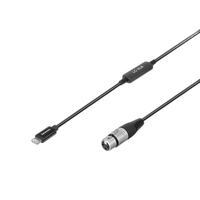 Saramonic LC-XLR Female XLR to Lightning Microphone Adapter Cable (19.7) 1