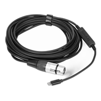 Saramonic LC-XLR Female XLR to Lightning Microphone Adapter Cable (19.7) 3