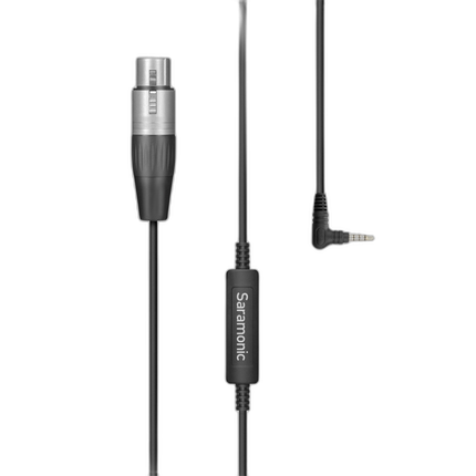 Saramonic SR-XLR35 XLR Female to 3.5mm TRRS Mic Cable (19.7)