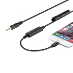 Saramonic LC-C35 Locking 3.5mm Connector to Apple-Certified Lightning Output 1