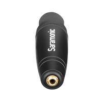 Saramonic C-XLR+ 3.5mm TRS Female to XLR Male Adapter with Phantom Power Con 2
