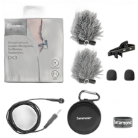 Saramonic DK3B 3.5mm Omni Lavalier For Sony UWP, UWP-D, WRT Transmitters 4
