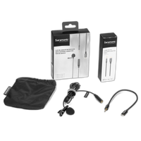 Saramonic LavMicro U1A Clip-On Lavalier Mic with Lightning Connector Cable 6 1