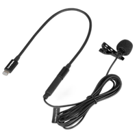 Saramonic LavMicro U1A Clip-On Lavalier Mic with Lightning Connector Cable 6 6
