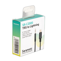 Saramonic SR-C2000 3.5mm TRS Male to Apple Lightning Connector Microphone  and 5