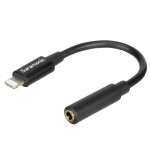 Saramonic SR-C2002 Apple Lightning Connector to Female 3.5mm TRRS Audio Jack 0