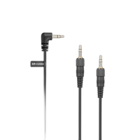 Saramonic SR-C2004 Dual Locking 3.5mm to Single Right-Angled 3.5mm Output Y 1