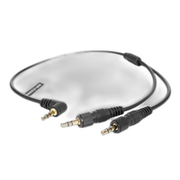 Saramonic SR-C2004 Dual Locking 3.5mm to Single Right-Angled 3.5mm Output Y 2