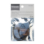 Saramonic SR-C2004 Dual Locking 3.5mm to Single Right-Angled 3.5mm Output Y 3