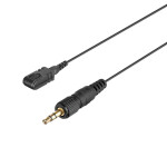 Saramonic DK4B Mini Pro Omni Lavalier Mic w/ Locking 3.5mm TRS Connector 1