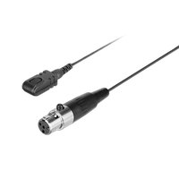 Saramonic DK4E Mini Pro Omni Lavalier Mic w/ TA4F Mini 4-Pin Locking Connect 2