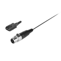 Saramonic DK4F Mini Pro Omni Lavalier Mic w/ TA3F Mini XLR 3-Pin Locking Con 2