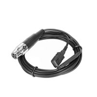 Saramonic DK4F Mini Pro Omni Lavalier Mic w/ TA3F Mini XLR 3-Pin Locking Con 3