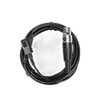 Saramonic DK4F Mini Pro Omni Lavalier Mic w/ TA3F Mini XLR 3-Pin Locking Con 4