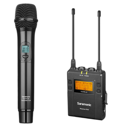 Saramonic UwMic9 Camera-Mount Wireless Cardioid Handheld Microphone System