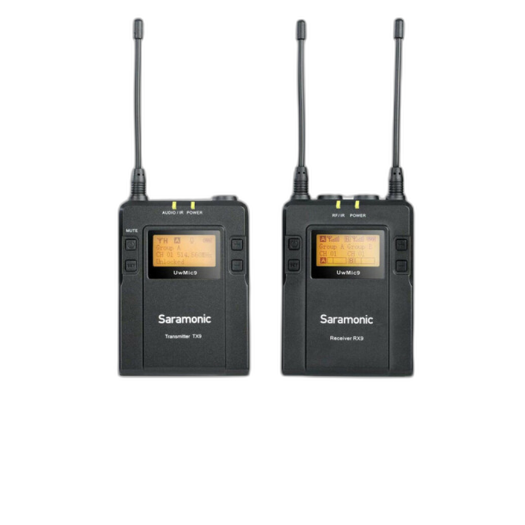 Saramonic UwMic9 Wireless Omni Lavalier Microphone System