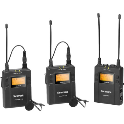 Saramonic UwMic9 2-Person Wireless Omni Lavalier Microphone System