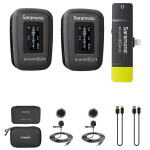Saramonic Blink 500 Pro B4 TX+TX+RX 2.4GHz Wireless Lavalier System for IOS 0