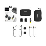 Saramonic Blink 500 Pro B4 TX+TX+RX 2.4GHz Wireless Lavalier System for IOS 1