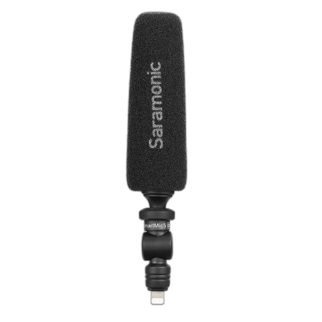 Saramonic SmartMic5DI Mini Shotgun Microphone Lightning Connection