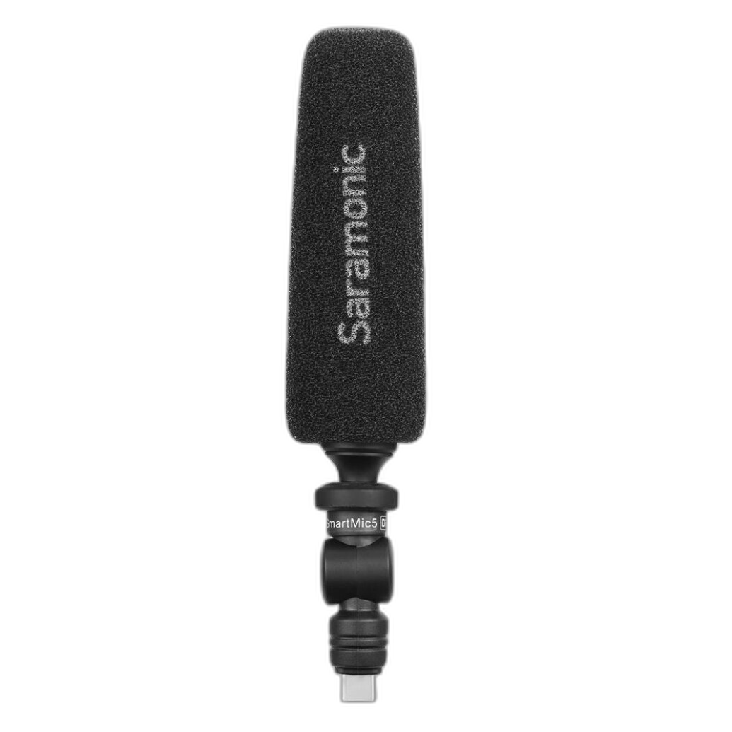 Saramonic SmartMic5UC Mini Shotgun Microphone USB-C Connection