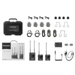 Saramonic UwMic9S Mini Kit 2 Advanced 2-Person Wireless UHF Lavalier 0