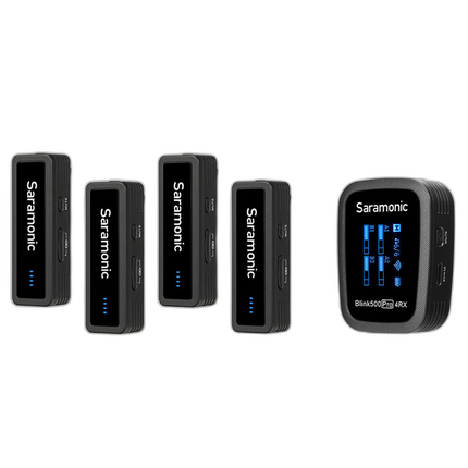 Saramonic 4ch ワイヤレスピンマイク　Blink500 Pro B8 Amazon.co.jp: Saramonic 4チャンネルワイヤレスラバリエマイク