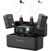 Saramonic Ultra 2-Person Universal Wireless Mic - Black Combo Mobile Devices 1