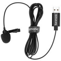 Saramonic SR-ULM10 Ultracompact Clip-On Lavalier Microphone with USB-A 0