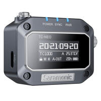 Saramonic TC-NEO Time Code Generator with 2.4GHz  and  Bluetooth App Wireless 2
