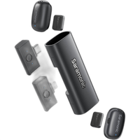 Saramonic Air-SE 2-Person Ultra-Mini Wireless Mic System w/ USB-C  and  Lightnin 0
