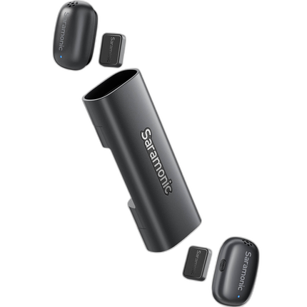 Saramonic Air-SE 2-Person Ultra-Mini Wireless Mic System w/ USB-C Receiver O