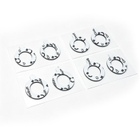 Saramonic CineBuff Perforated Stickie Circles (20-Pack) 2