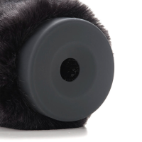 Saramonic Slide-On Furry Windshield for Mid-Sized Shotgun Mics - Black 2