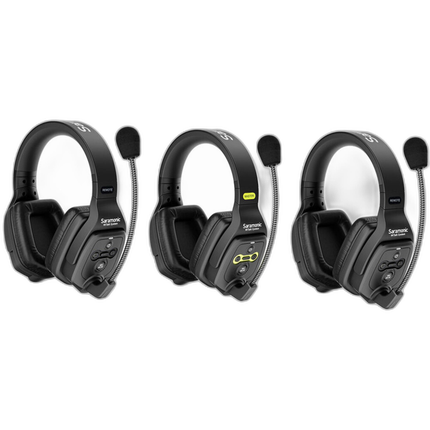 Saramonic WiTalk-WT3D 3-Person Full-Duplex Wireless Intercom System w/ 3x Du