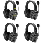 Saramonic WiTalk-WT4D 4-Person Full-Duplex Wireless Intercom System w/ 4x Du 0