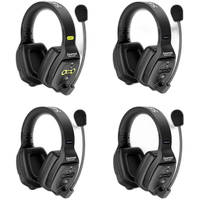 Saramonic WiTalk-WT4D 4-Person Full-Duplex Wireless Intercom System w/ 4x Du 0