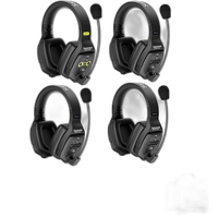 Saramonic WiTalk-WT4D 4-Person Full-Duplex Wireless Intercom System w/ 4x Du 5