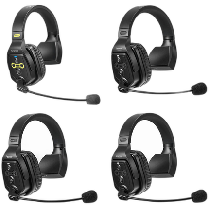 Saramonic WiTalk-WT4S 4-Person Full-Duplex Wireless Intercom System w/ 4x Si