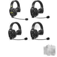 Saramonic WiTalk-WT4S 4-Person Full-Duplex Wireless Intercom System w/ 4x Si 4