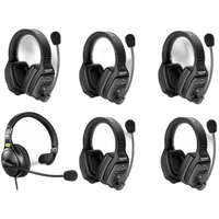 Saramonic WiTalk-WT6D 6-Person Full-Duplex Wireless Intercom Sy w/ 5x Dual-E 0