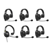 Saramonic WiTalk-WT6S 6-Person Full-Duplex Wireless Intercom Syst w/ 5x Sing 0