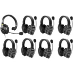 Saramonic WiTalk-WT8D 8-Person Full-Duplex Wireless Intercom Sy w/ 7x Dual-E 0